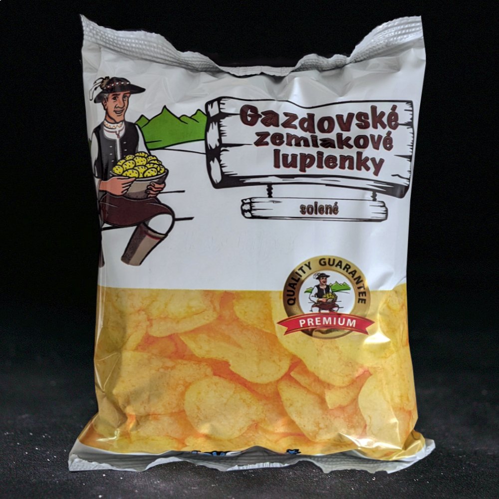 GAZDOVSKÉ zemiakové lupienky - solené 70g
