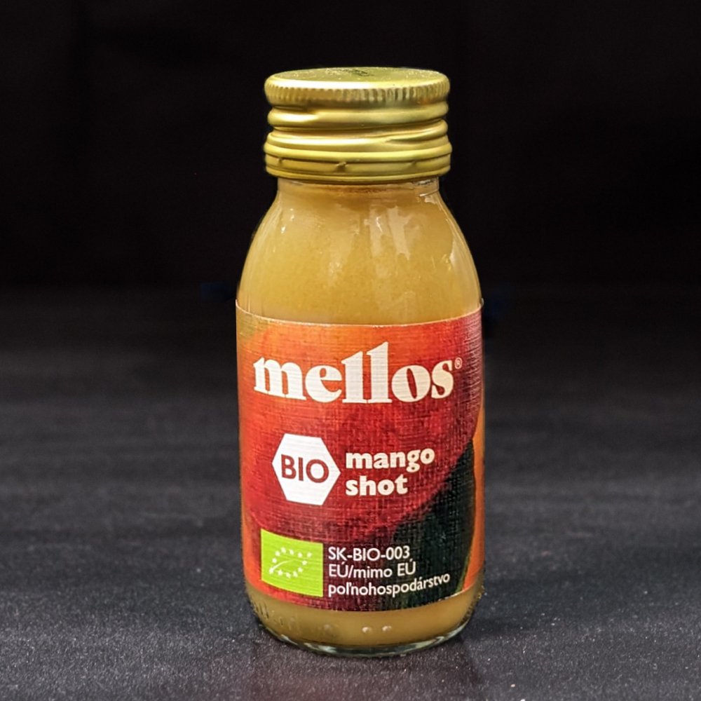 BIO mangový SHOT "mango shot" 60 ml (sklo)