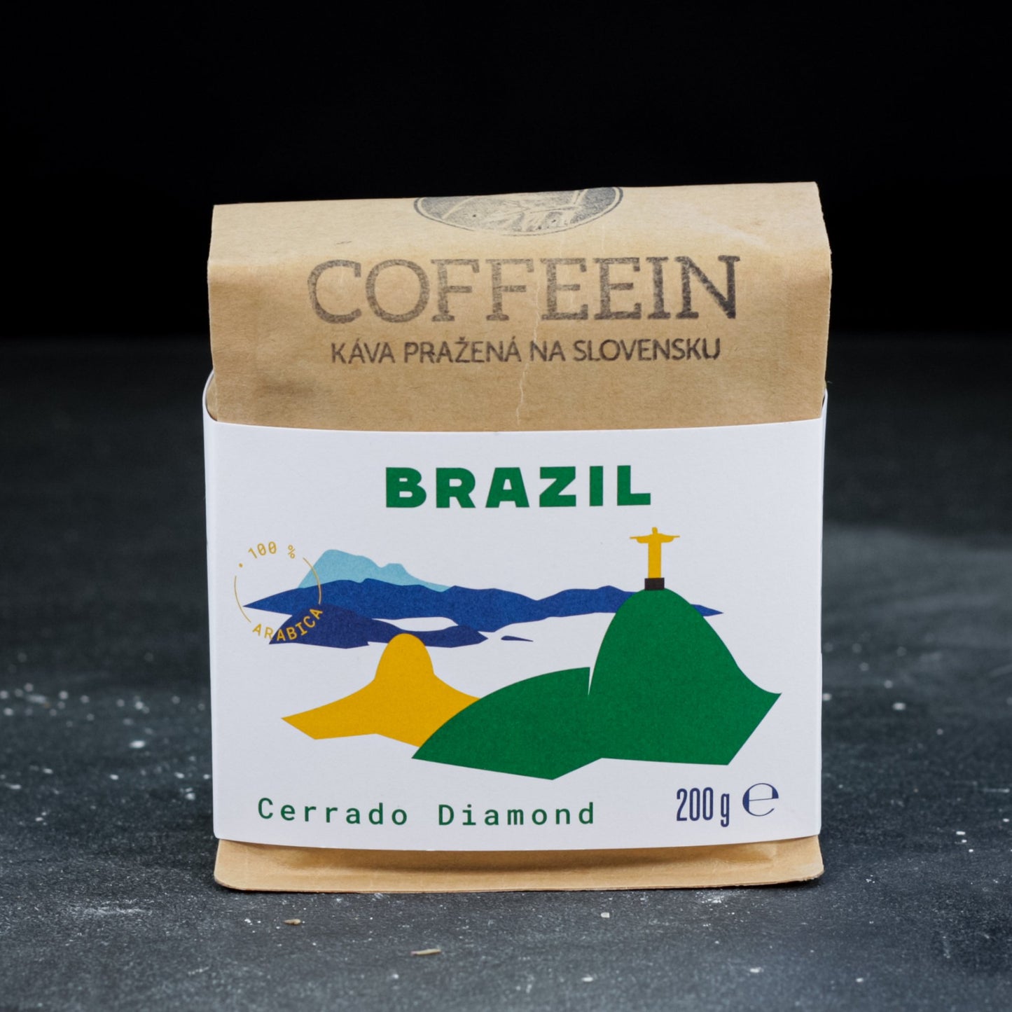 Brasil Cerrado Diamond - zrnková káva 200 g