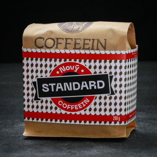 COFFEEIN Nový Standard - espresso zmes, zrnková káva 200 g