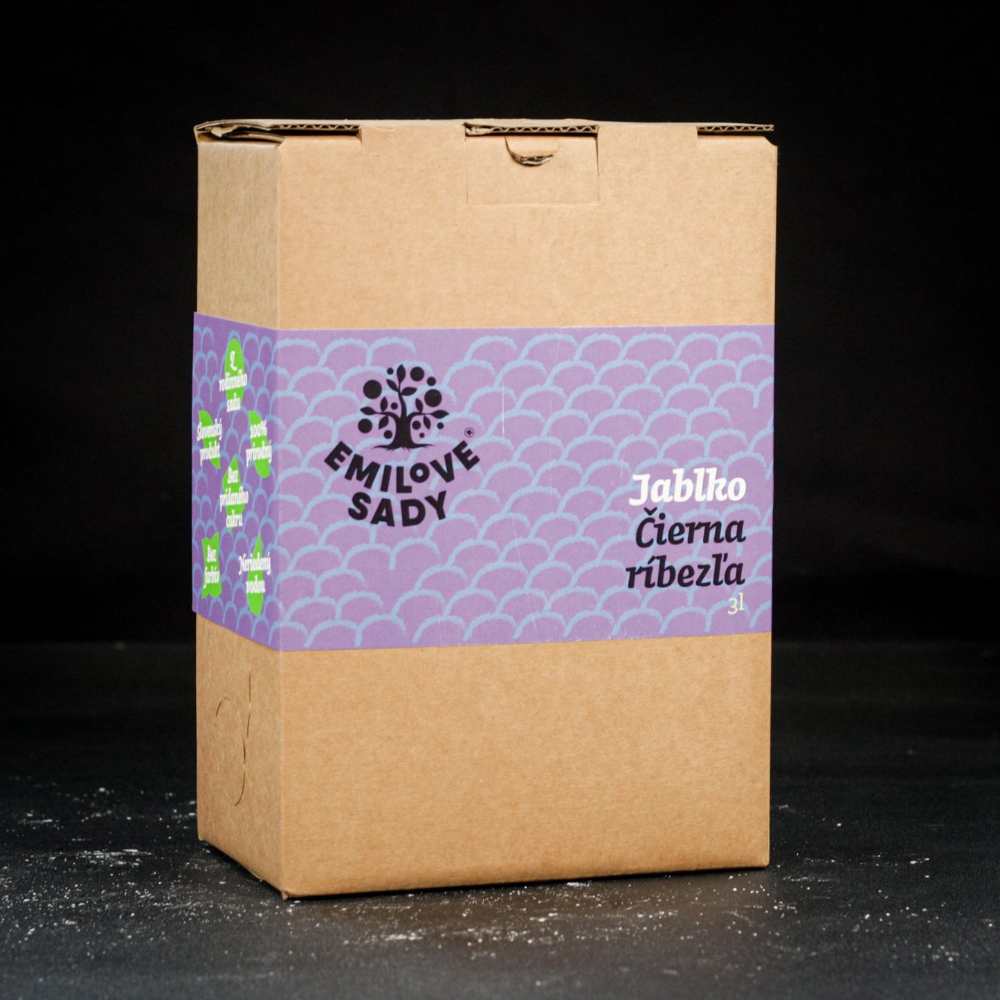 Šťava jablko - čierna ríbezľa 3L